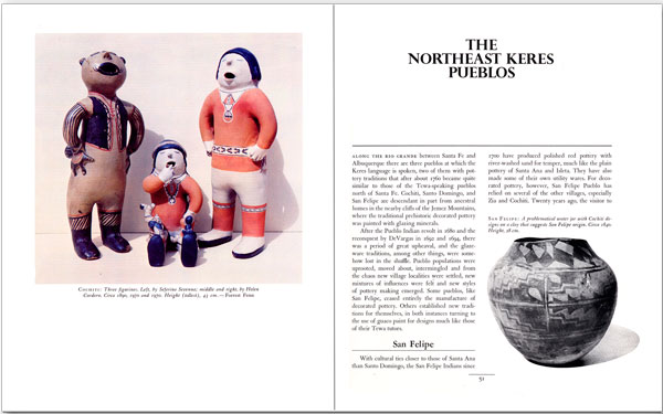 Modern Pueblo Potter interior spread