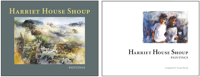 Harriet Shoup front cover and title page.