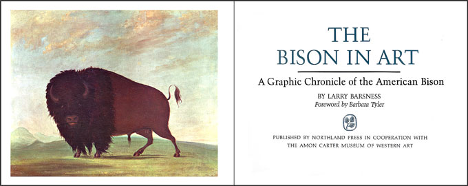 The Bison in Art: A Graphic Chronicle of the American Bison