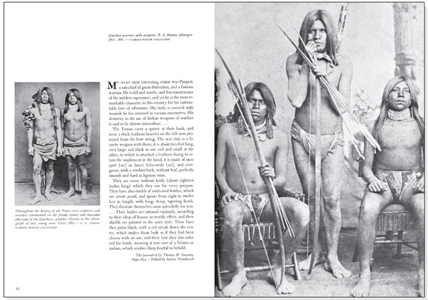 Interior spread of "Early Yuma" by Rosalie Crow and Sidney B. Brinkerhoff