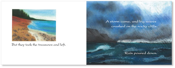 The Wave interior spread.