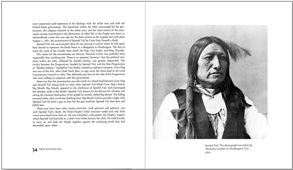 Brule, by Paul Dyck interior spread.