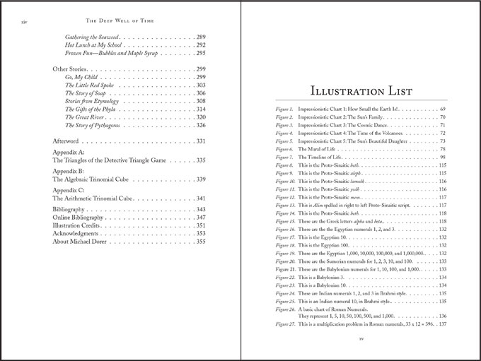 The Deep Well of time interior layout